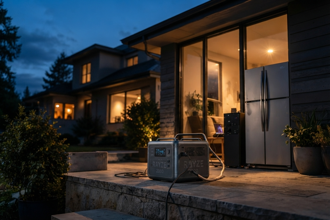 Emergency Backup portable power application