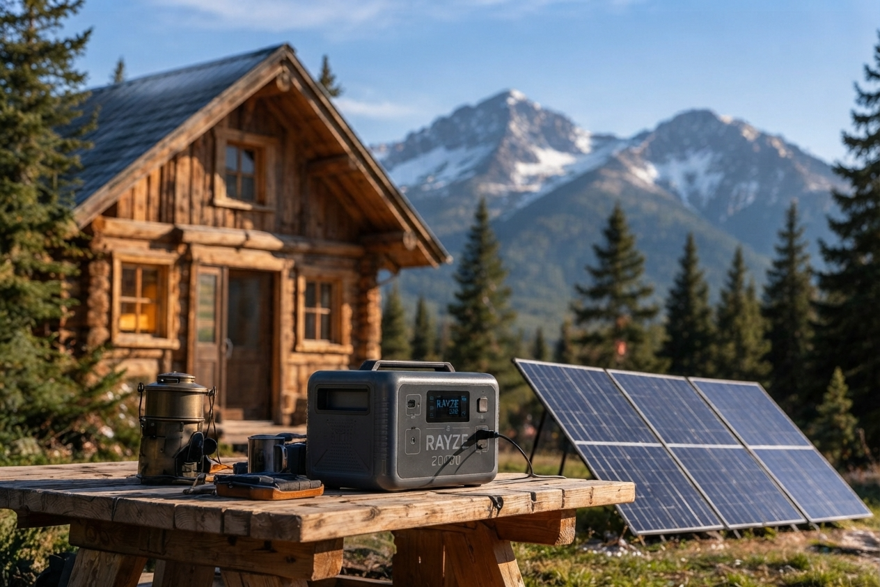 Off-grid Energy portable power application