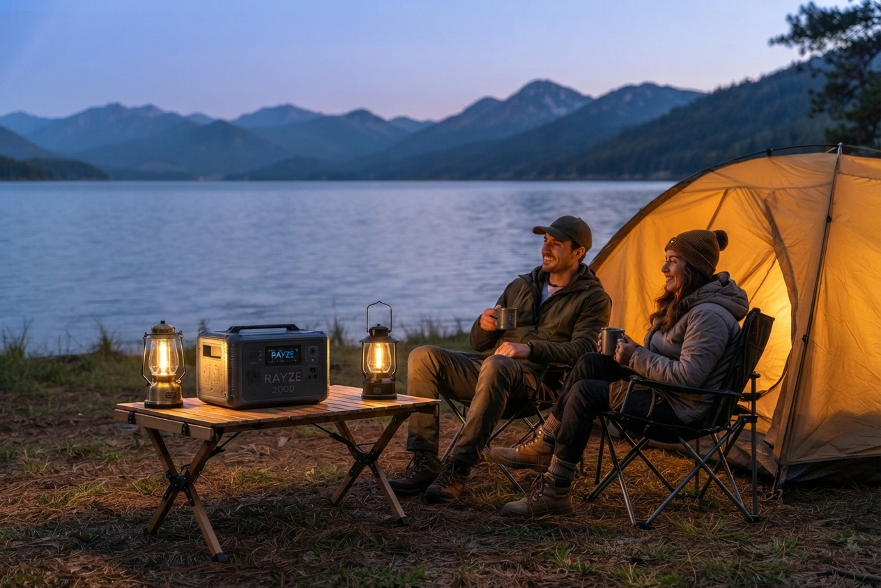 Outdoor Camping portable power application