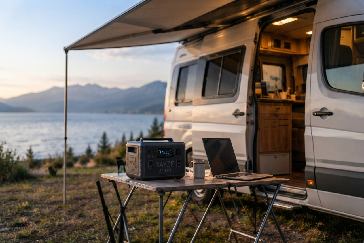 RV & Van Life portable power application