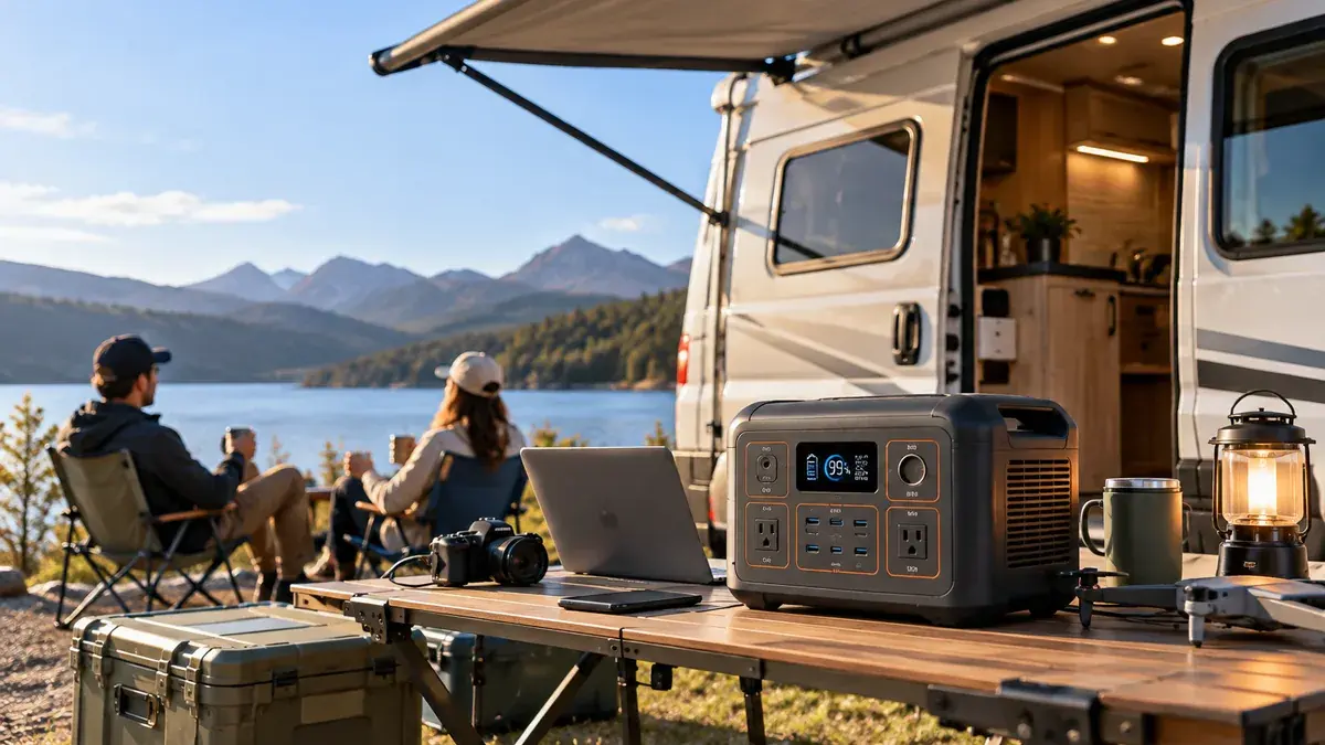 What Size Portable Power Station Do You Need for RV and Van Life?